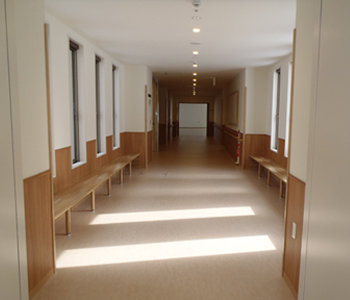 泊村養護老人ホーム改築工事(建築主体)